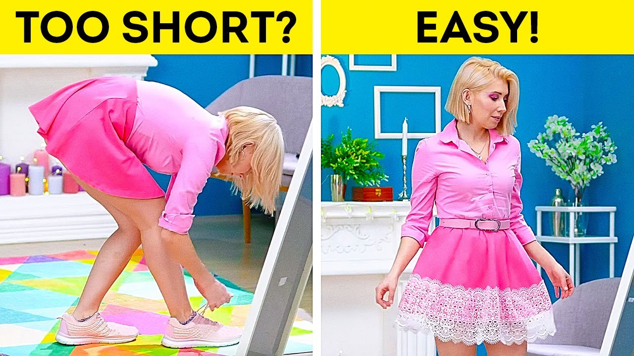 25 CLOTHING TRANSFORMS to fix your outfit