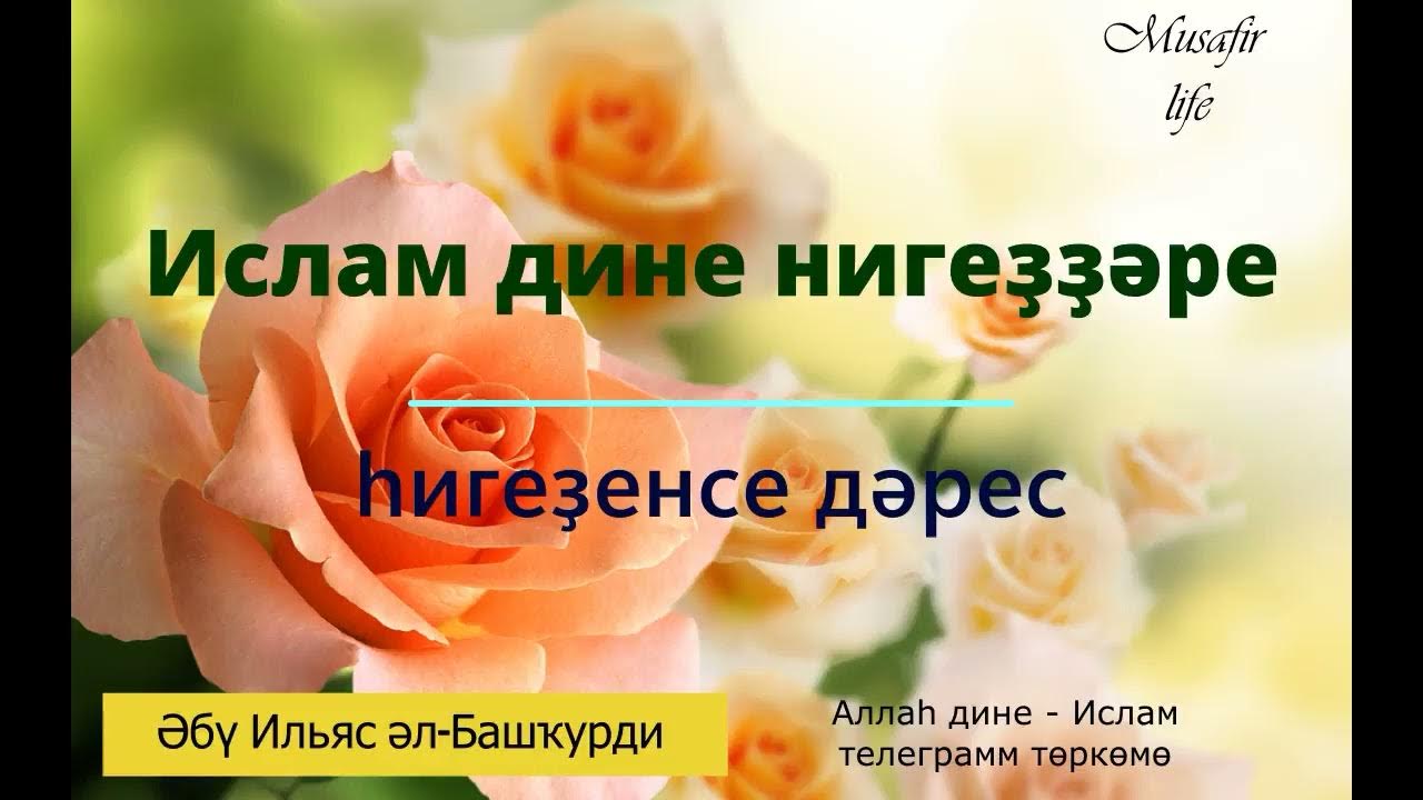 Ислам дине нигеҙҙәре. Һигеҙенсе дәрес - YouTube