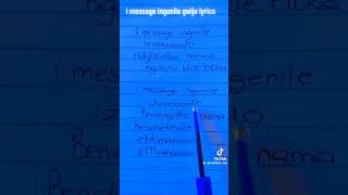 imessage ingenile South Africa acapella