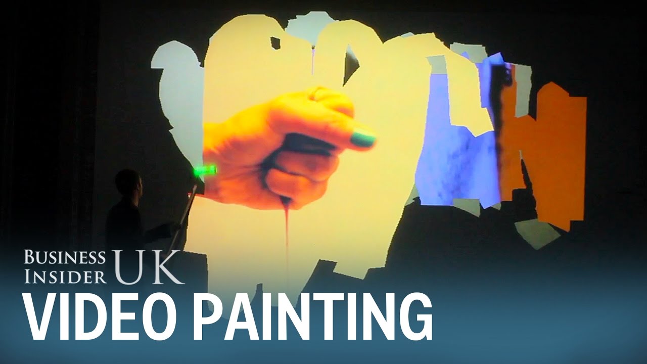bitoasis Two guys used electronic paint rollers to make video collages on European landmarks