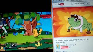 Yoshi and Pikachu reacts to SCIENTIFICALLY ACCURATE STH