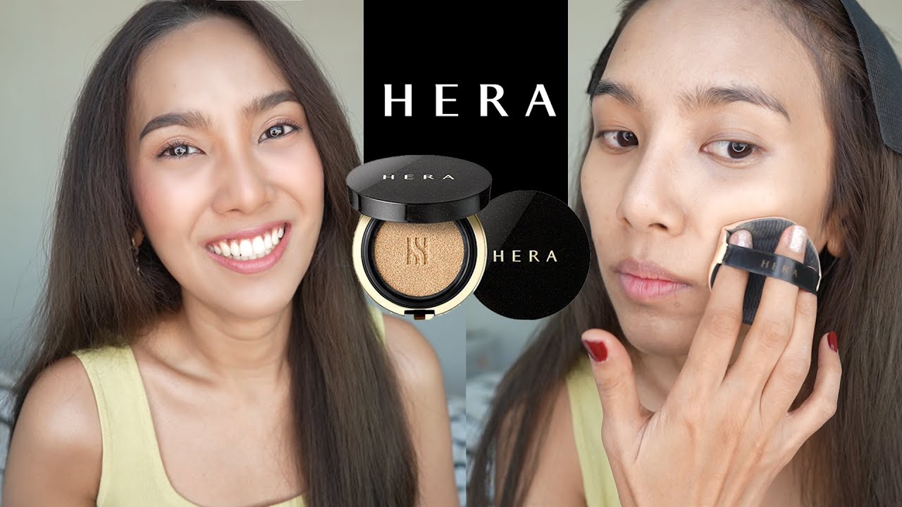 hera รีวิว Update New รีวิว คุชชั่นเกาหลี Hera Black Cushion ผิวแทนรอดมั๊ย ไปดู! l NAENADE