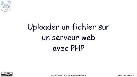 PHP - Upload de fichier