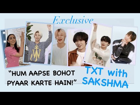 K-Pop TOMORROW X TOGETHER ft. Sakshma Srivastav | Indian Interview | E NOW | Exclusive