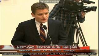 BP şirkətinin Prezidenti Gordon Birrell Qafqaz Universitetində seminar verdi_ATV