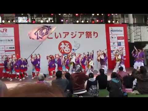 黒田官兵衛PR隊　ふくこいアジア祭り　２０１４　福岡市役所