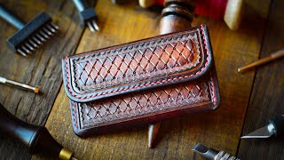 Deluxe Leather Card Holder  Leather Craft