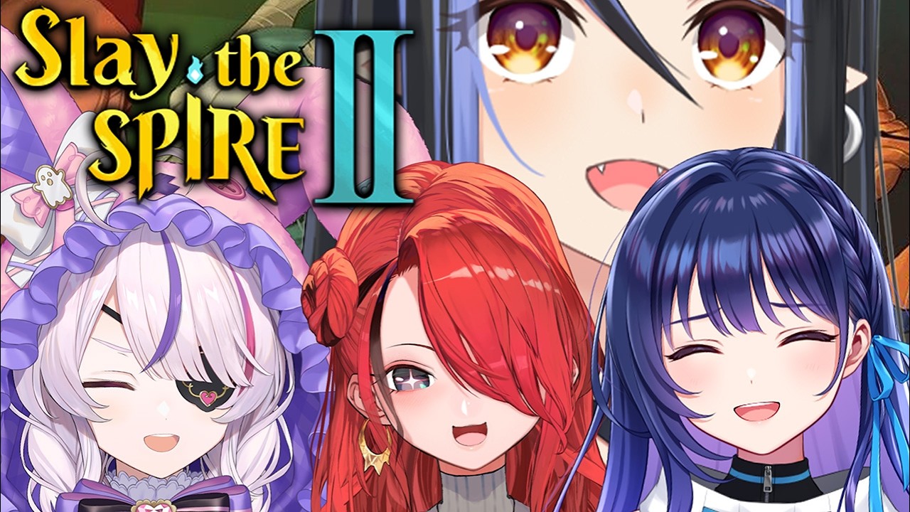 【 Slay the Spire 2 】ダンサーREPOメンバーでスレスパマルチ💳よし、キャリーです👉【 蛇宵ティア 上水流宇宙 マリア・マリオネット レイン・パターソン / ななしいんく 】