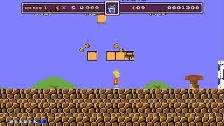 Bart Simpson in Giana Sisters C64
