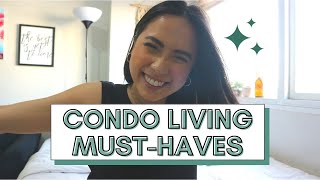 Condo Living Essentials *I Wish I Bought Earlier (Solo Living Philippines)