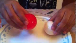 VinEGGar: Glowing Egg and Vinegar Experiment