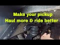 Installing air bags on the F 250