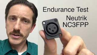 NC3FPP Neutrik Connector Endurance Test by Javitz Productions 2,162 views 4 years ago 6 minutes, 19 seconds