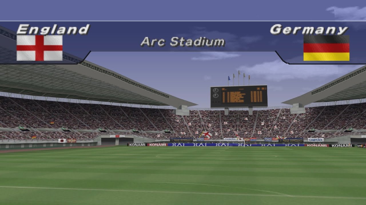ENGLAND vs GERMANY - Pro Evolution Soccer 2 (2002)