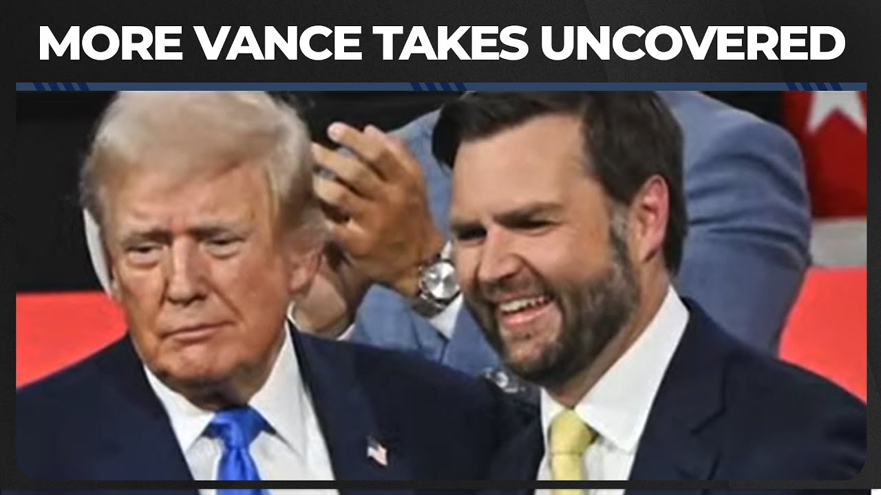 BIG NAMES Pile On JD Vance For His 'Childless Cat Lady' Comments