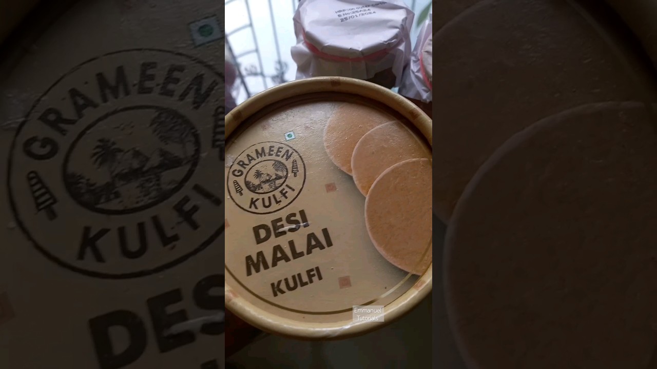 Grameen Desi 🇮🇳 Malai Kulfi 🍦 
