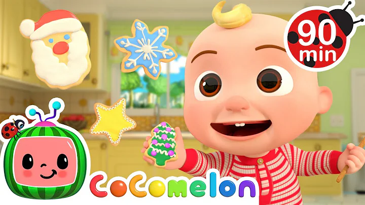 Bake Christmas Cookie with Baby JJ! ✨ | CoComelon Nursery Rhymes and Kids Songs | Animals for Kids