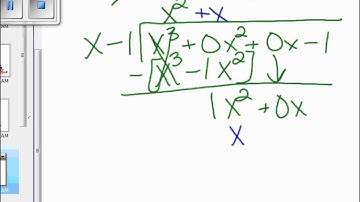Pre-Calc   2.3 Polynomials & Synthetic Division