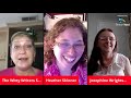 Dark fantasy author, Josephine Wrightson chat with Beth Worsdell and, bookclub founder Heather Skinner.