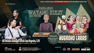 LIVE STREAMING ' PAGELARAN WAYANG KULIT ' Dalang Ki Hilmi Fadilah Nugroho, Lakon : Parto Kromo