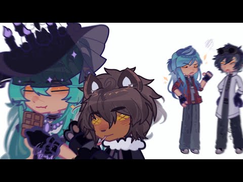 🎃🍭 ✦_ " TRICK OR TREAT! " | ft. CHAOTIC TRIO | skit | GL2 ✰