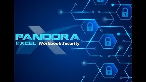Pandora Excel Workbook Security