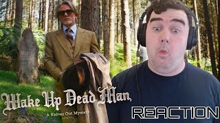 WHAT A CAST!! Wake Up Dead Man: A Knives Out Mystery Official Trailer REACTION!!