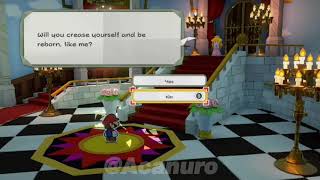 Will you crease yourself and be reborn? | Paper Mario Origami King Meme