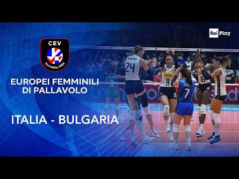Video Italia - Bulgaria: 3-0: gli Highlights | Europei femminili di Pallavolo 2026