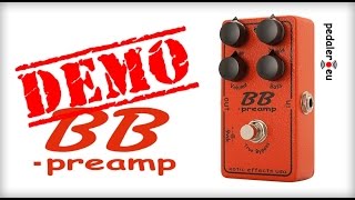 Xotic Effects Bb Preamp - Demo By Simon Gotthelf & Pedaler.eu