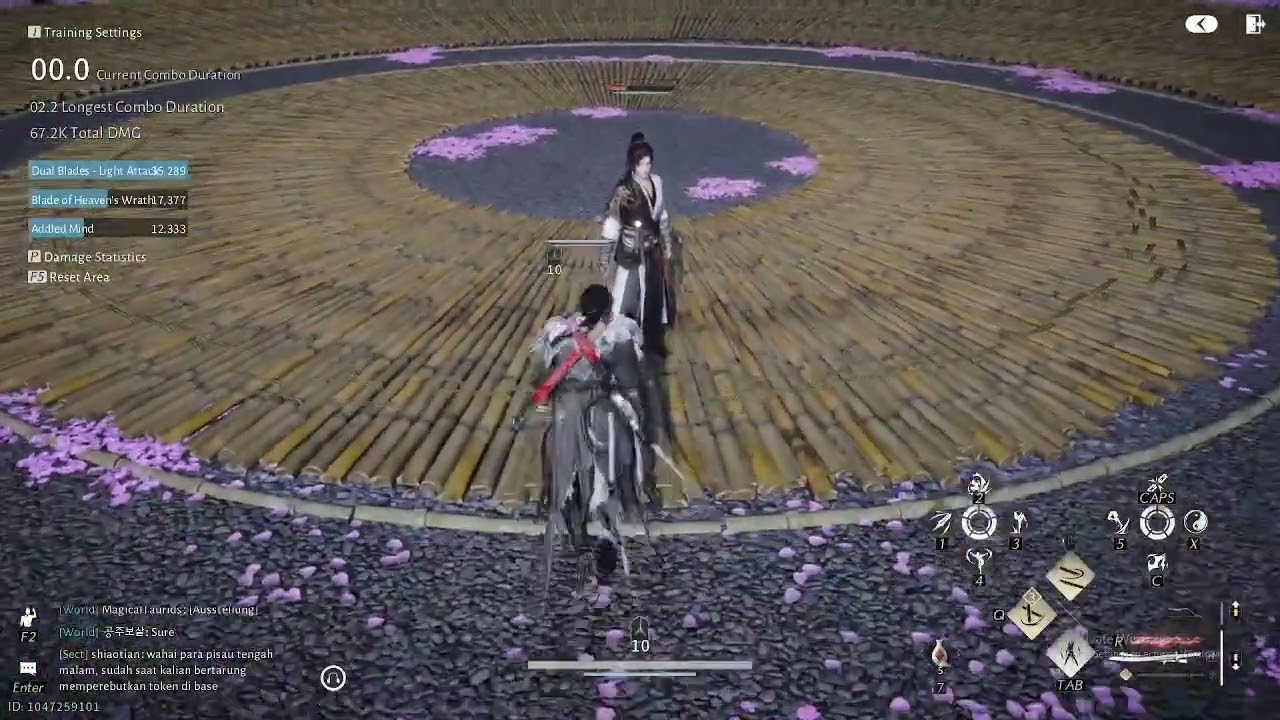 some niche tech for parrying and twinblade