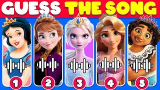 Guess Who's Singing? |Disney Song Quiz Challenge |Guess 40 Disney Princesses,Disney Movie|Flash Quiz