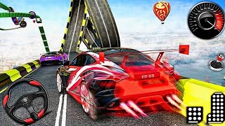 Crazy Mega Ramp GT Car Racing Stunts - Impossible Car Racing Simulator screenshot 3