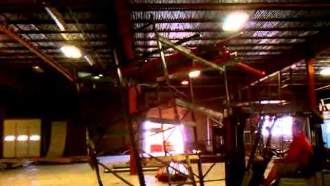 How to take down pallet rack..when welded together