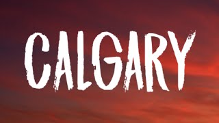 Video thumbnail of "Tate McRae - Calgary (Lyrics)"