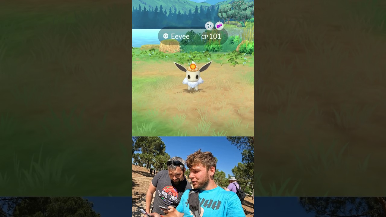 ✨JTValor Caught Me THIS *RARE* SHINY Costume Eevee At Pokemon Go Fest!✨ 