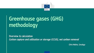 Innovation Fund 2024 Call - GHG methodology - Carbon capture & utilisation or storage (CCUS)