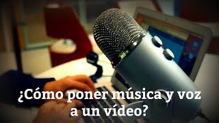 ¿Cómo poner música y voz a un vídeo? Tutorial Filmora screenshot 2