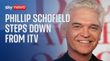 Phillip Schofield steps down from ITV and admits affair