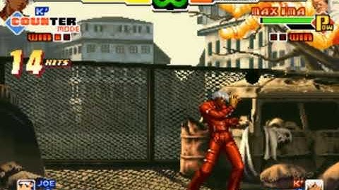 KOF 2000 K Counter mode combo