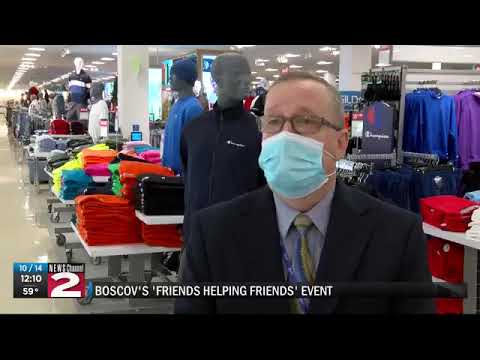 'Friends Helping Friends' at Boscov's