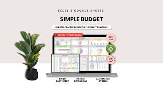 Full Google Sheets Monthly Budget Tracker | Simple & Automated Budget Spreadsheet News