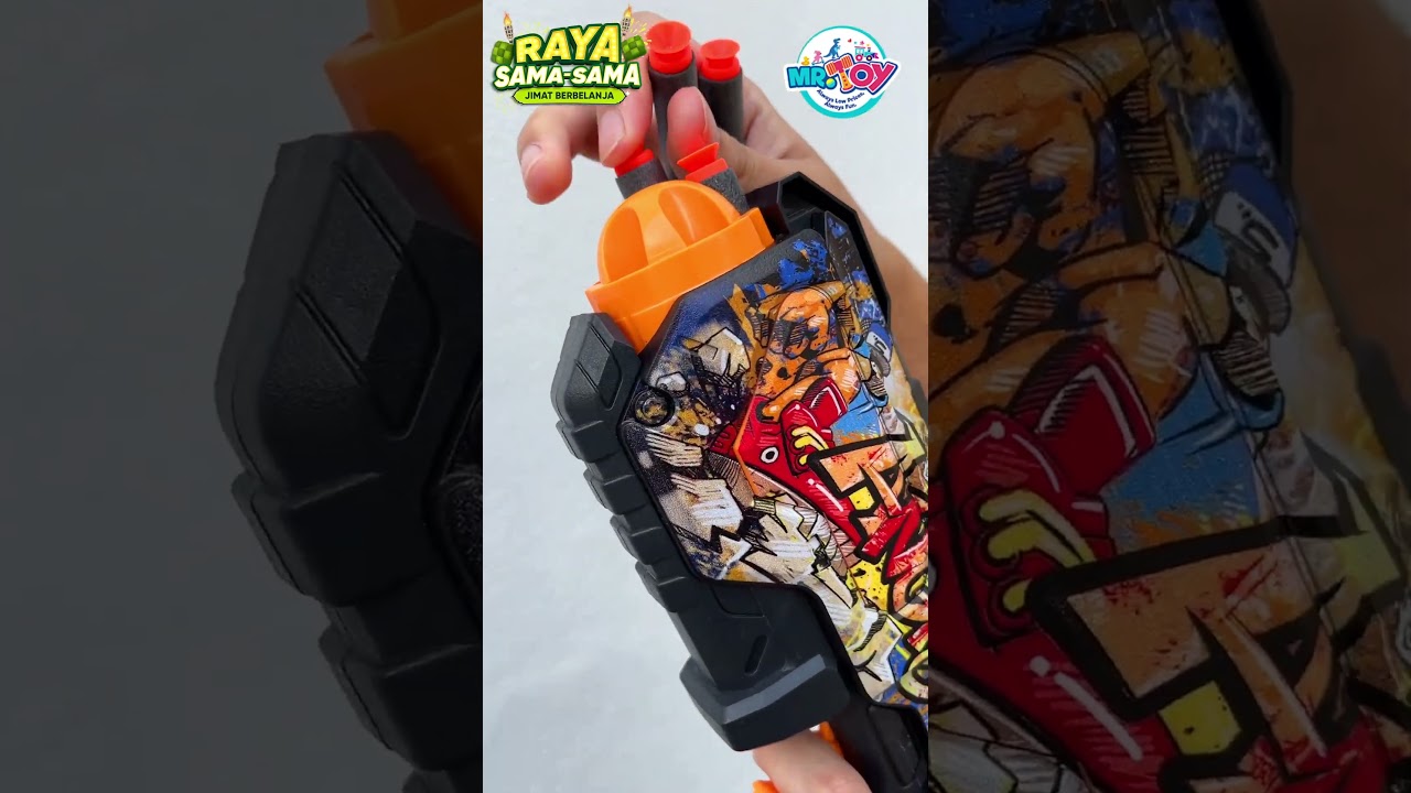 MR.TOY Graffiti Soft Bullet Gun
