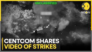 US-Iran War: CENTCOM Shares Video of Strikes On Iranian Navy | WION