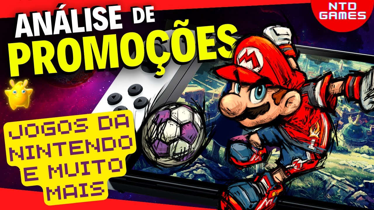 SUPER MEGA PROMOÇÃO na eshop do SWITCH com JOGOS NINTENDO! 