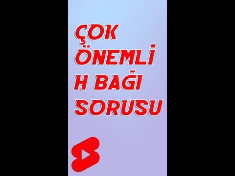 Video: Hidrojen bağı suyun özellikleri için neden önemlidir?