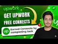 How to Get FREE Connects on Upwork 2025 with This Simple Trick? 100% Working Method 🔥