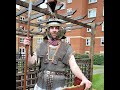 Roman Soldier Reenactment Fight