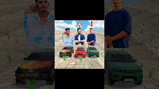 IVS 3D Car Escape Challenge 😱🚗 | Kaun Gehri Khai Se Bahar Niklega? #Shorts #Car