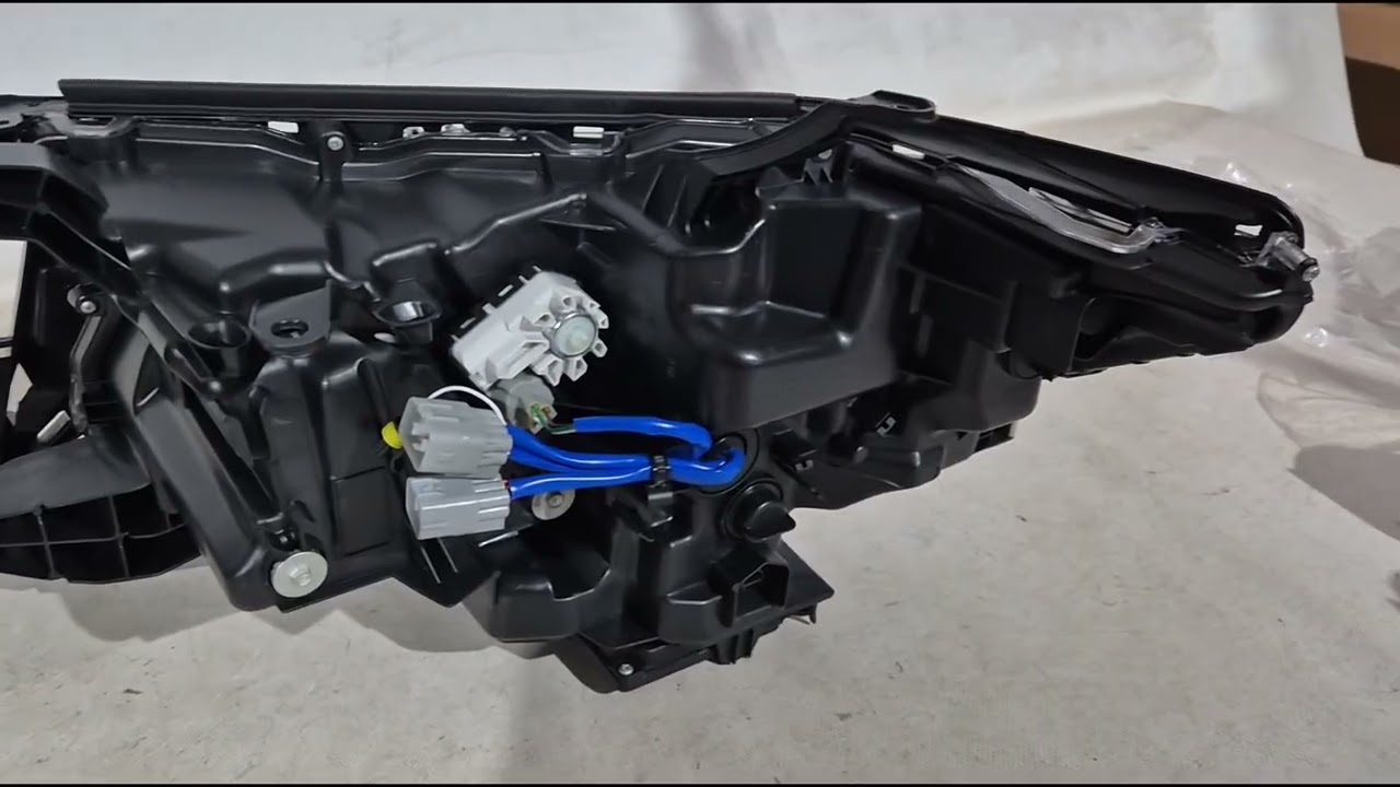 Toyota Land Cruiser Prado 150 2009-2023 рр. Передня оптика Lexus-design-3-LED V2 (2017+, 2 шт)